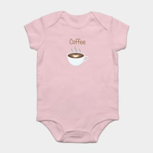 Coffee Cup Baby Bodysuit